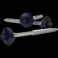 Swisspearl tagskrue m/EPDM skive 6x100 mm sortblå 400 stk
