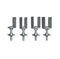 Benders Uniflex Stolpesko Justerbar 2”, 3”, 4” og L