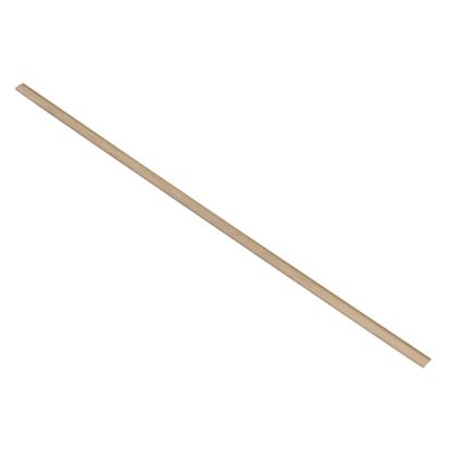 I-Wood afslutningsliste til akustikpanel, hvid olieret, brun filt og lys kerne, egefiner, 16 x 42 mm