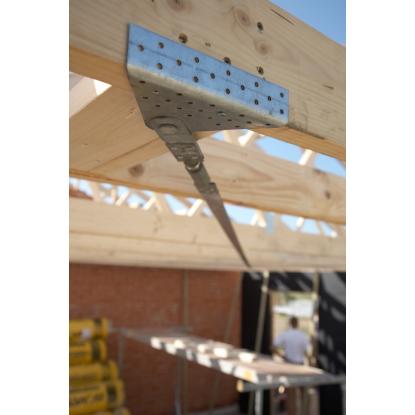 SIMA FORTA® Tagsystem med 2 endebeslag og 1 båndspænde 25-40 mm, pregalvaniseret