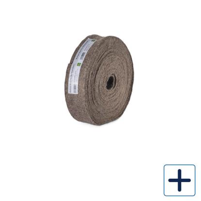 Multipor isoleringsstrimmel af filt - 25 meter