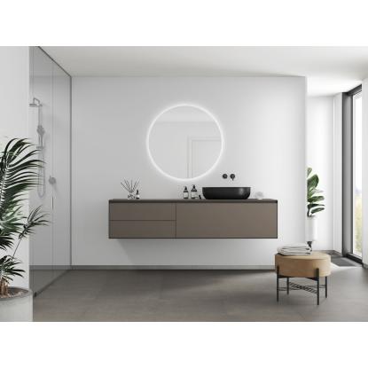 Fibo Basic vådrumspanel uden fugefræsning, 10 x 600 x 2400 mm, white silk
