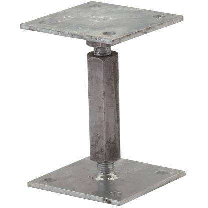 SIMA stolpebærer type BH, varmforzinket, 100 x 100 + 115-165 mm