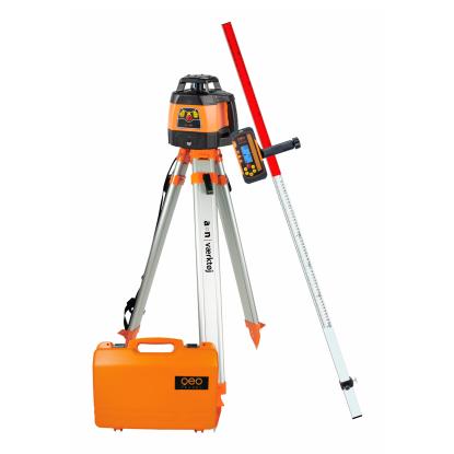geo-FENNEL FL 105H komplet rotationslasersæt med FR 80-MM modtager