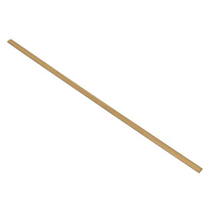 I-Wood afslutningsliste til akustikpanel, klar olieret, brun filt og sort kerne, egefiner, 17 x 42 mm
