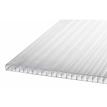 RIAS 5-lags RIATHERM X-struktur Heatstop termoplade, klar - 16 x 980 mm