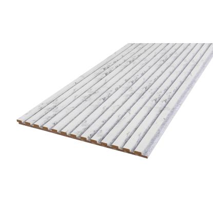 Fibrotech Stone akustikpanel, 520 x 2440 mm, Marble White Fibrotech Stone