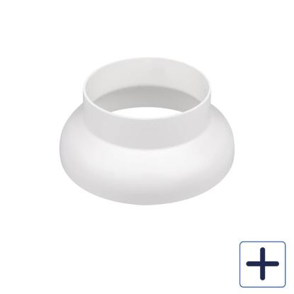 Plastmo speciel brøndkrave, PVC, hvid, Ø110 mm