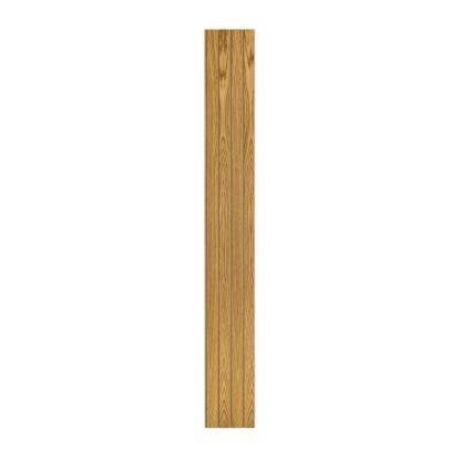 I-Wood Basic 4-lamel akustikpanel, brun olieret, brun filt og lys kerne, egefiner, 16 x 300 mm 