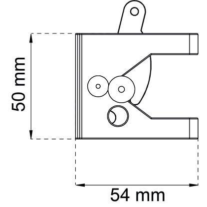 Habo glipfald 49, varmgalvaniseret
