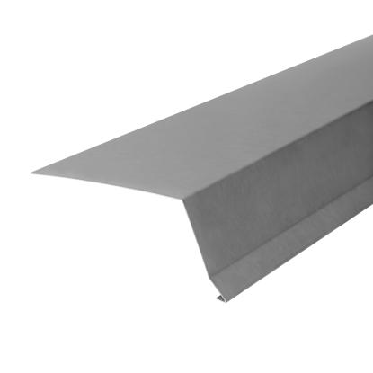 GTBUILD tagfod, 100 mm uden asfalt, kvartsgrå zink