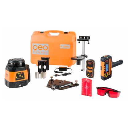 geo-FENNEL FL 245HV + rotationslaser med FR 80-MM modtager