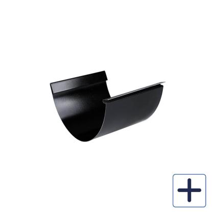 Plastmo Sort Stål samlestykke