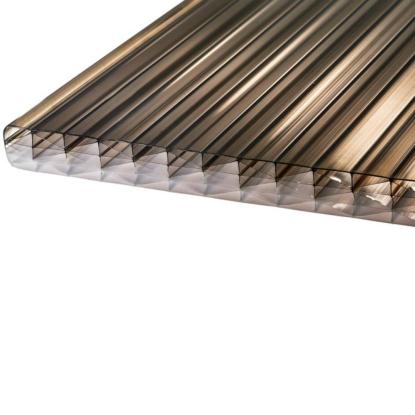 RIAS 7-lags RIATHERM X-struktur termoplade, bronze/opal - 25 x 980 mm