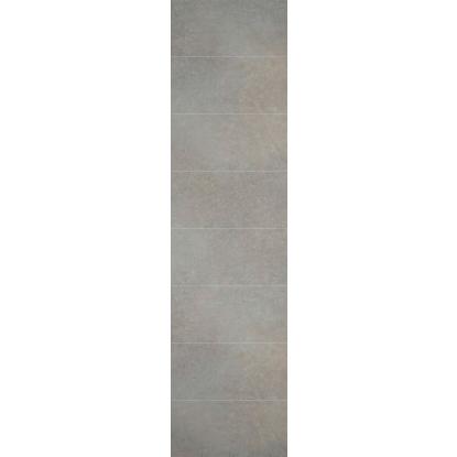 Fibo Cement vådrumspanel med 60 x 30 cm fliselook, 10 x 600 x 2400 mm, grey concrete extra matt