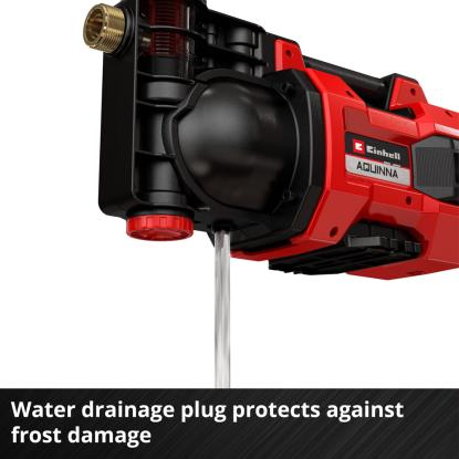 Einhell AQUINNA 36/38 F LED akku havepumpe, uden batteri og lader