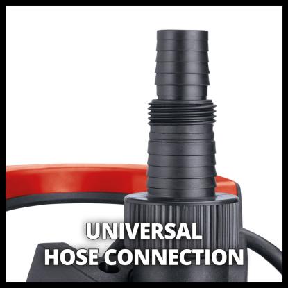 Einhell GE-DP 3925 ECO dykpumpe til urent vand, 10.000 liter/time