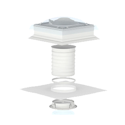 Velux lystunnel TCF 0010 til fladt tag