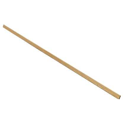 I-Wood UniPanel afslutningsliste, klar olieret, sort kerne, egefiner, 17 x 55 x 2780 mm