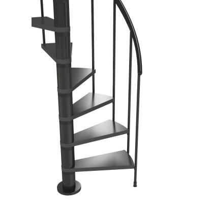 DOLLE Calgary spindeltrappe, Ø140 cm, antracit