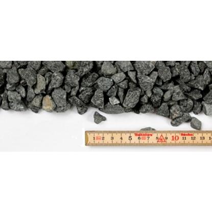 Sorte granitskærver, 11-16 mm - 1000 kg