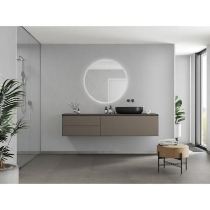 Fibo Basic vådrumspanel uden fugefræsning, 10 x 600 x 2400 mm, soft cement silk