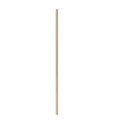 I-Wood afslutningsliste til akustikpanel, ubehandlet natur, grå filt og lys kerne, egefiner, 16 x 42 mm