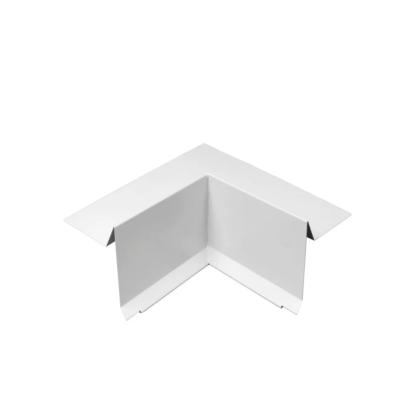 Vindskede, 80 mm, indvendigt hjørne, hvid, 270° vinkel