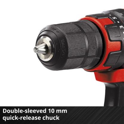 Einhell TC-CD 18/35 Li akku boremaskine med 2 Ah batteri og lader