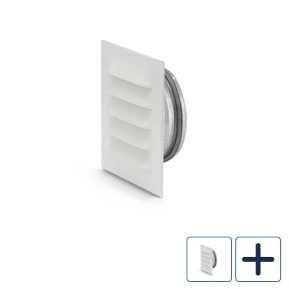 Fresh murrist med insektnet og studs, hvid