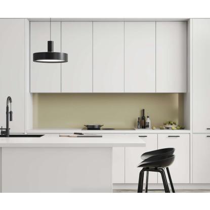 Fibo Kitchen Board vægplade, 10 x 600 x 580 mm, gold metal - 2 stk.