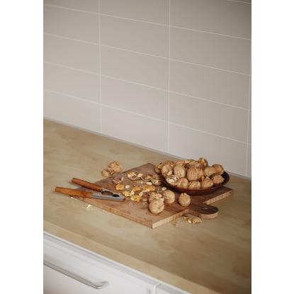 Fibo Kitchen Board vægplade med 30 x 10 cm fliselook, 10 x 600 x 580 mm, light grey - 2 stk.