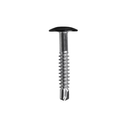 GTBUILD facadeskrue med borespids, TX20, rustfri A2, 4,8 x 45 mm, sort