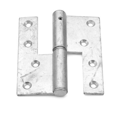 Habo hamborghængsel, højre, varmgalvaniseret, 123 mm
