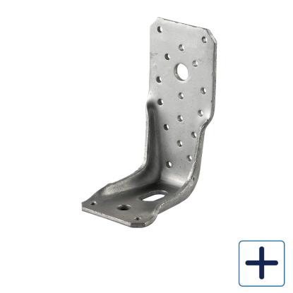 SIMA Euro-vinkel G55 med rib, varmforzinket