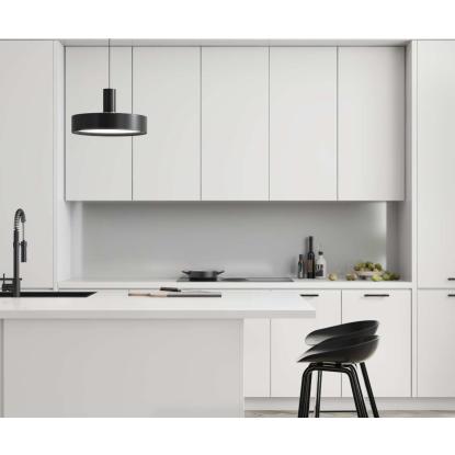 Fibo Kitchen Board vægplade, 10 x 600 x 580 mm, steel metal - 2 stk.