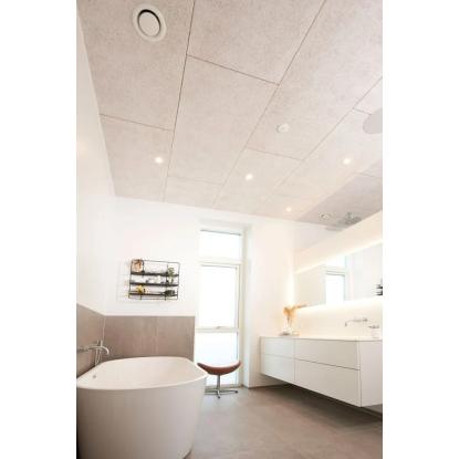 FibroTech XtraFin træbetonplade, hvid, 25 x 600 x 1200 mm