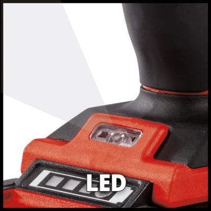 Einhell TE-CD 18/40 Li +69 akku boremaskinesæt inkl. kuffert med 69 dele, 2 x 2 Ah batterier og lader