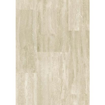 Pergo Isefjord Pad Pro Greige Travertine vinylgulv, 428 x 856 x 6 mm