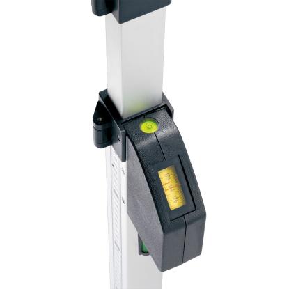 geo-FENNEL Laser EasyFix teleskopmålestok med holder og etui, 121-500 cm