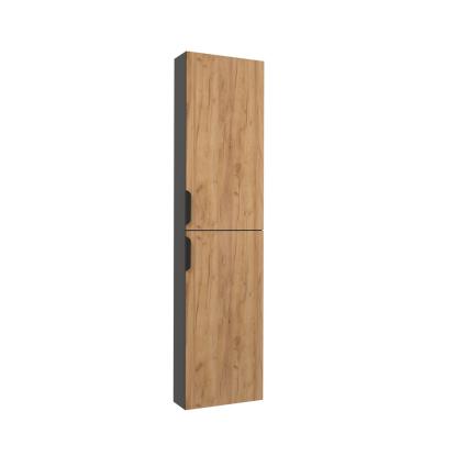 Nortiq Catalonia højskab, gylden eg, 1700 x 422 x 146 mm