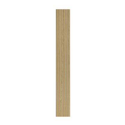 I-Wood Medio+ Original akustikpanel, klar olieret, beige filt og lys kerne, egefiner, 16 x 300 mm