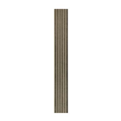 I-Wood Medio+ Original akustikpanel, sort olieret, beige filt og sort kerne, egefiner, 17 x 300 mm