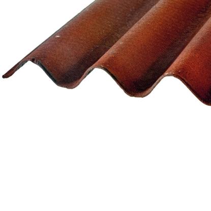 RIAS Onduline Bitumen bølgeplader, profil 95/38, rød - 950 x 2000 mm