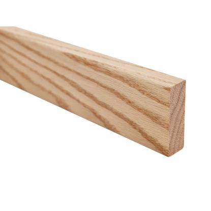 Moland fodliste, ubehandlet eg, vendbar, 15 x 55 mm
