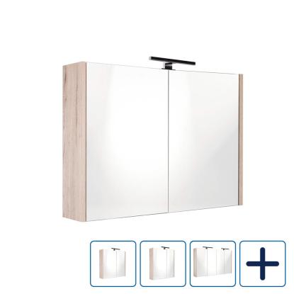 Best Design Happy LED spejlskab, halifax eg