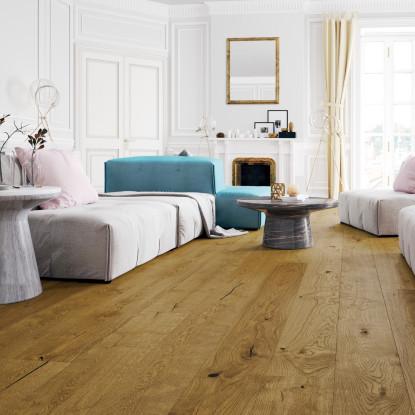 Wallmann Lamelplank Eg Plank Country, Børstet Brown matlak