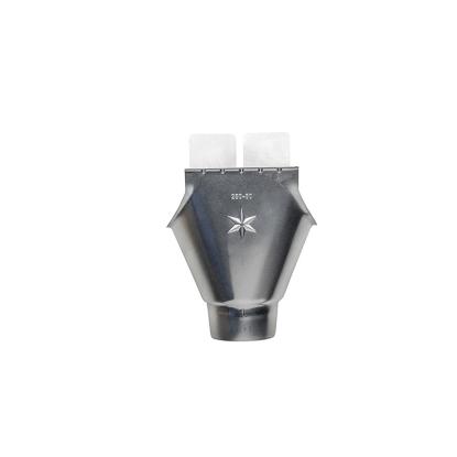 Plastmo Retro Zink tudstykke, Ø80 mm