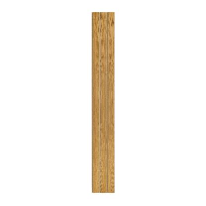 I-Wood Medio+ 3-lamel akustikpanel, brun olieret, brun filt og lys kerne, egefiner, 16 x 300 mm