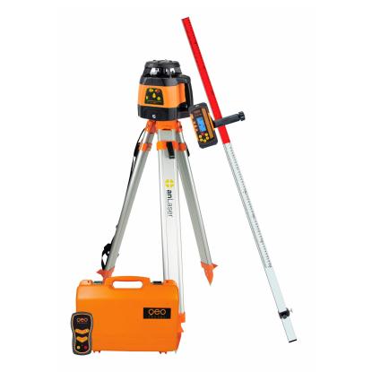 geo-FENNEL FL 245HV + komplet rotationslasersæt med FR 80-MM modtager